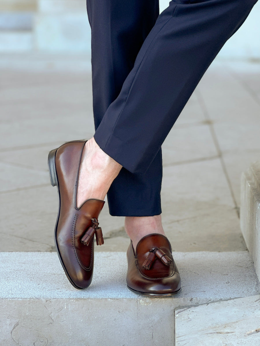 Herrenschuh Catania - Kalbsleder Braun