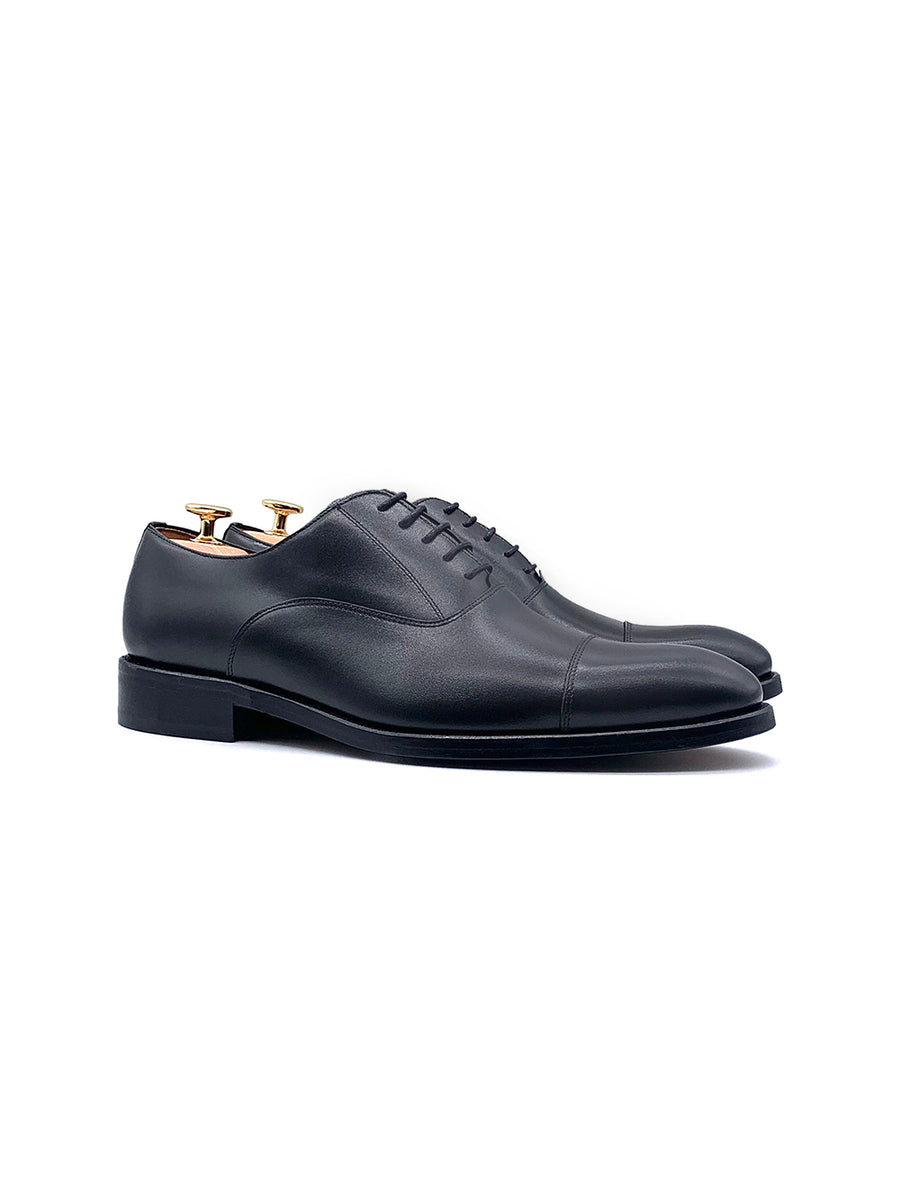 Herrenschuh Oxford - Kalbsleder Schwarz