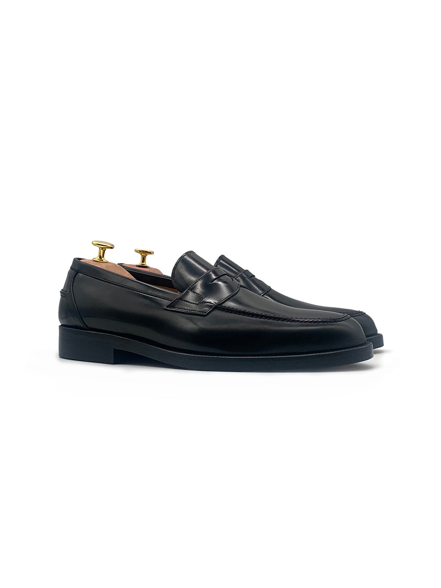 Herrenschuh Palermo - Brushleder Schwarz