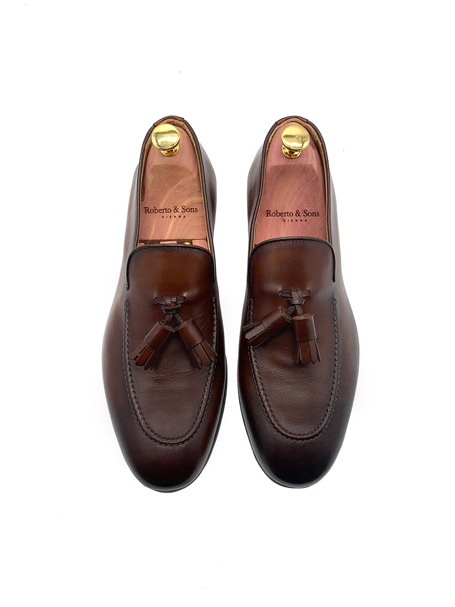 Herrenschuh Catania - Kalbsleder Braun