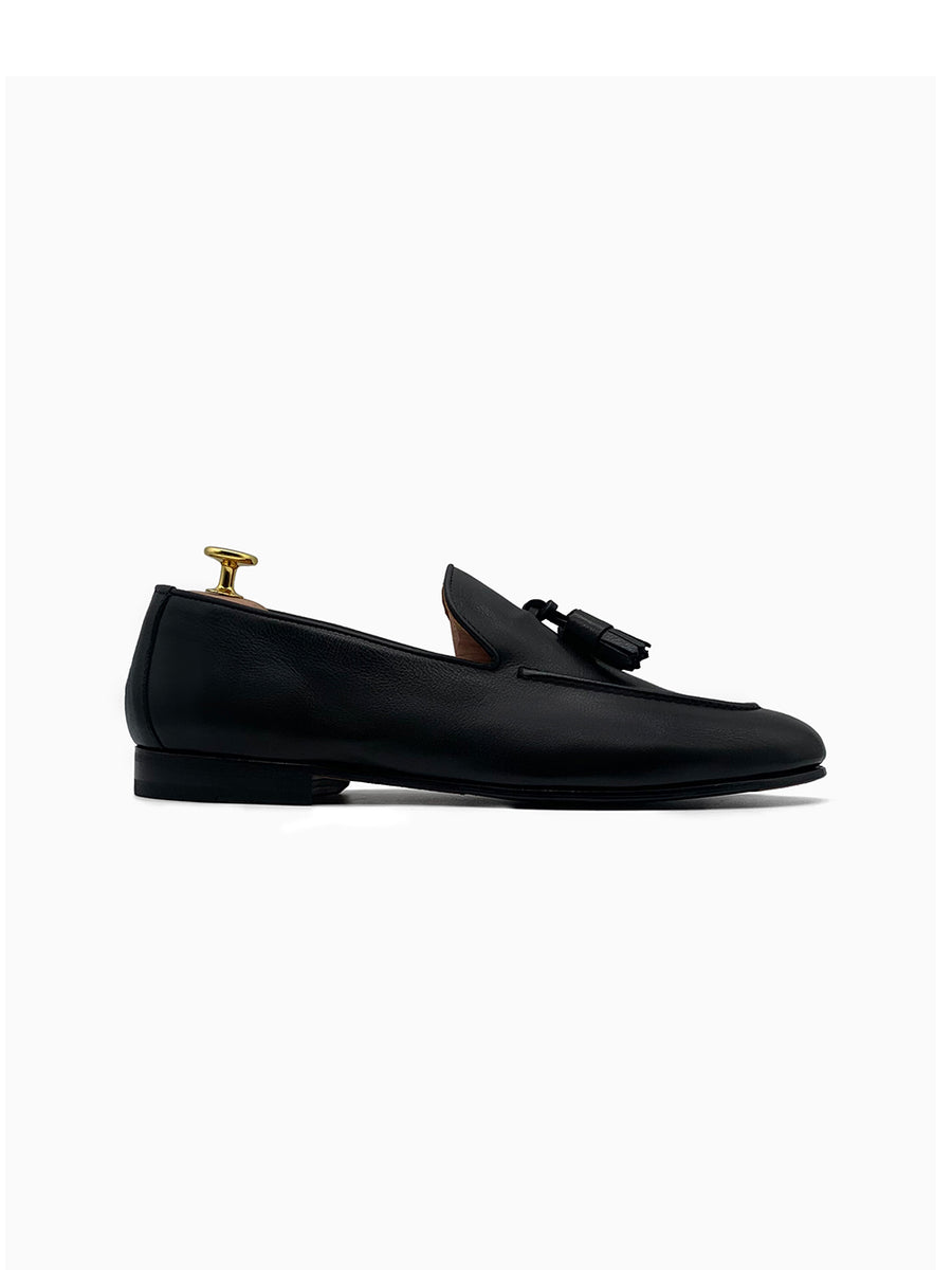 Herrenschuh Catania  - Kalbsleder Schwarz