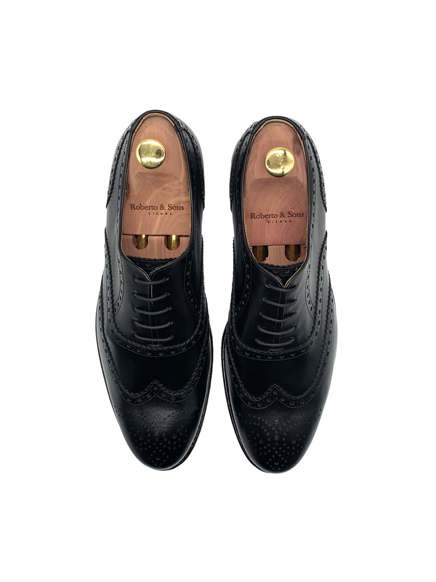Herrenschuh Budapest Goodyear Welted - Kalbsleder Schwarz ( Limited Edition )