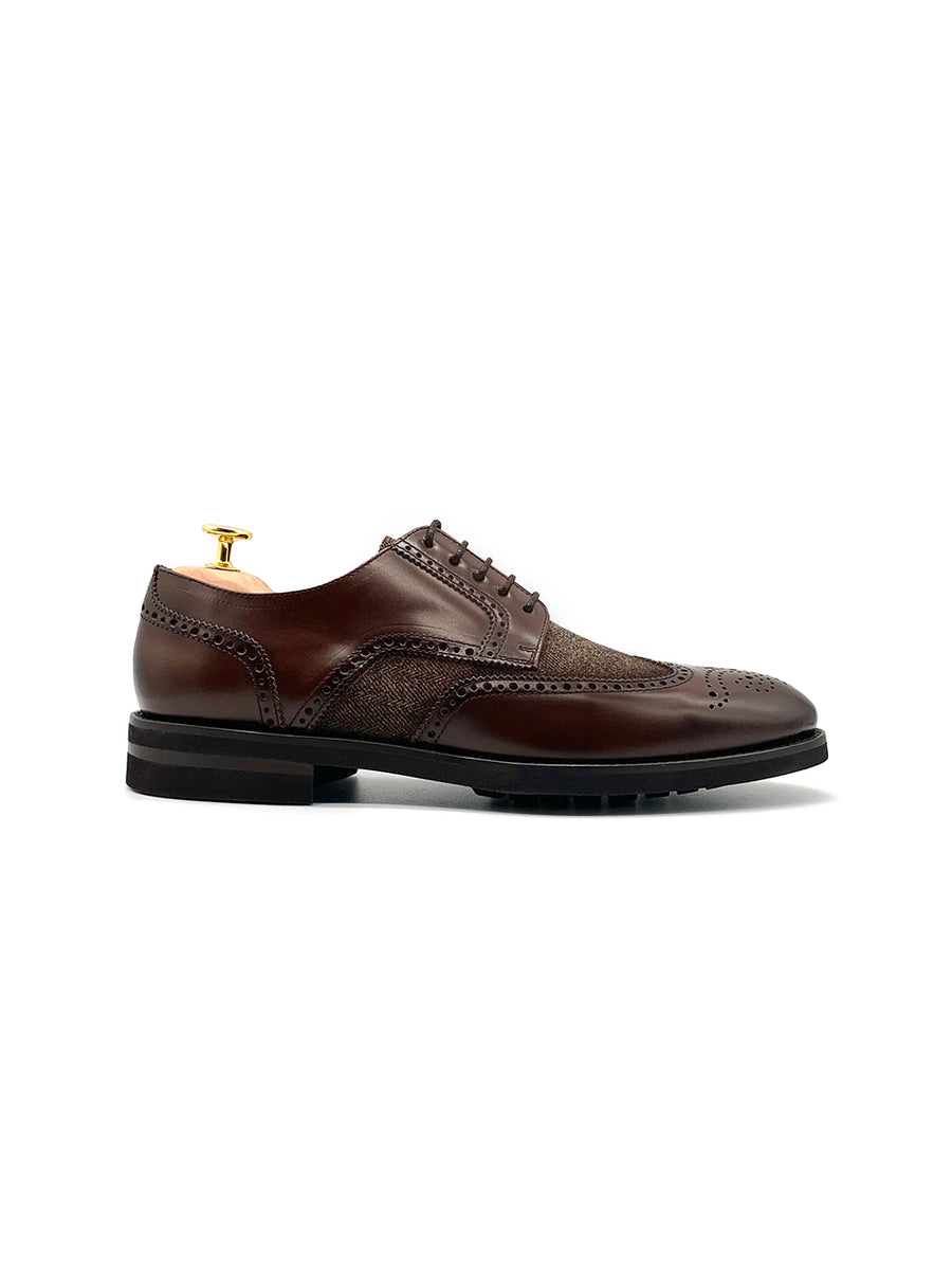 Herrenschuh Sevilla - Kalbsleder Braun