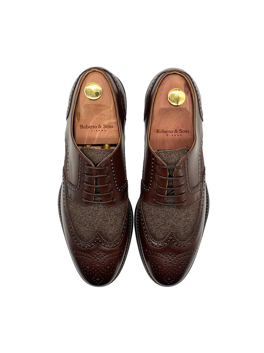 Herrenschuh Sevilla - Kalbsleder Braun
