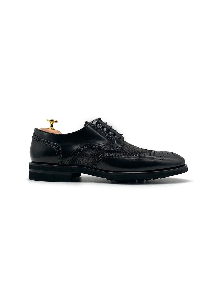 Herrenschuh Sevilla - Kalbsleder Schwarz