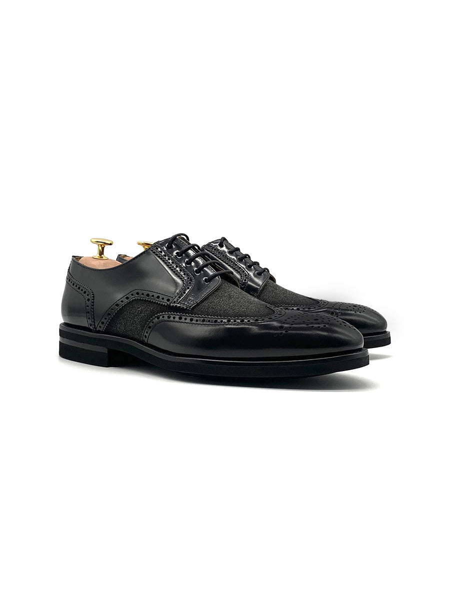 Herrenschuh Sevilla - Kalbsleder Schwarz