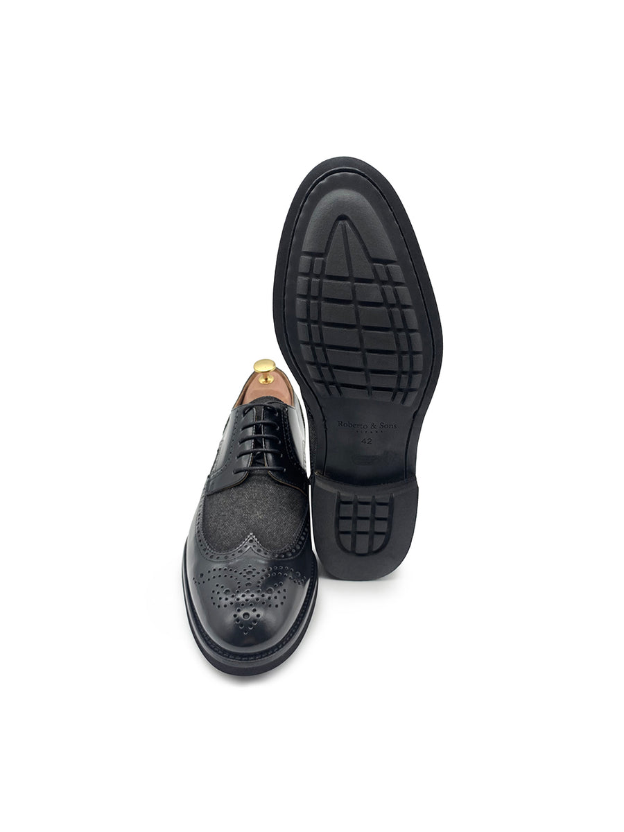Herrenschuh Sevilla - Kalbsleder Schwarz
