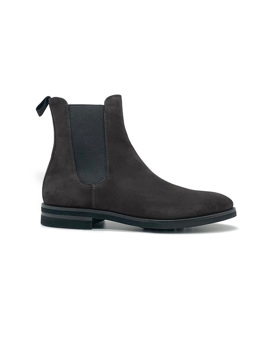 Herrenschuh Malaga - Rauleder Grau ( Premium Extra Light )