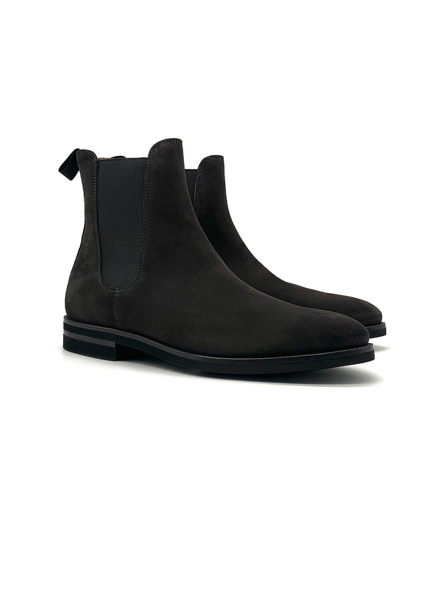 Herrenschuh Malaga - Rauleder Grau ( Premium Extra Light )