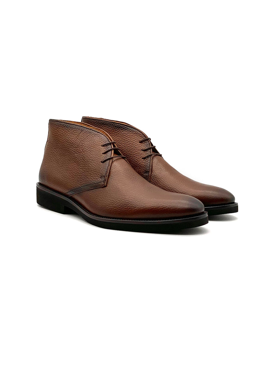 Herrenschuh Chukka - Hirschleder Braun