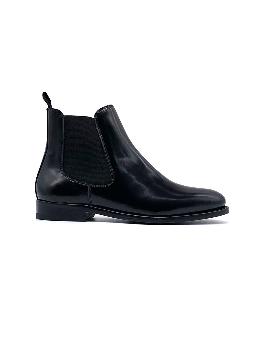 Damenschuh Cremona - Brushleder Schwarz