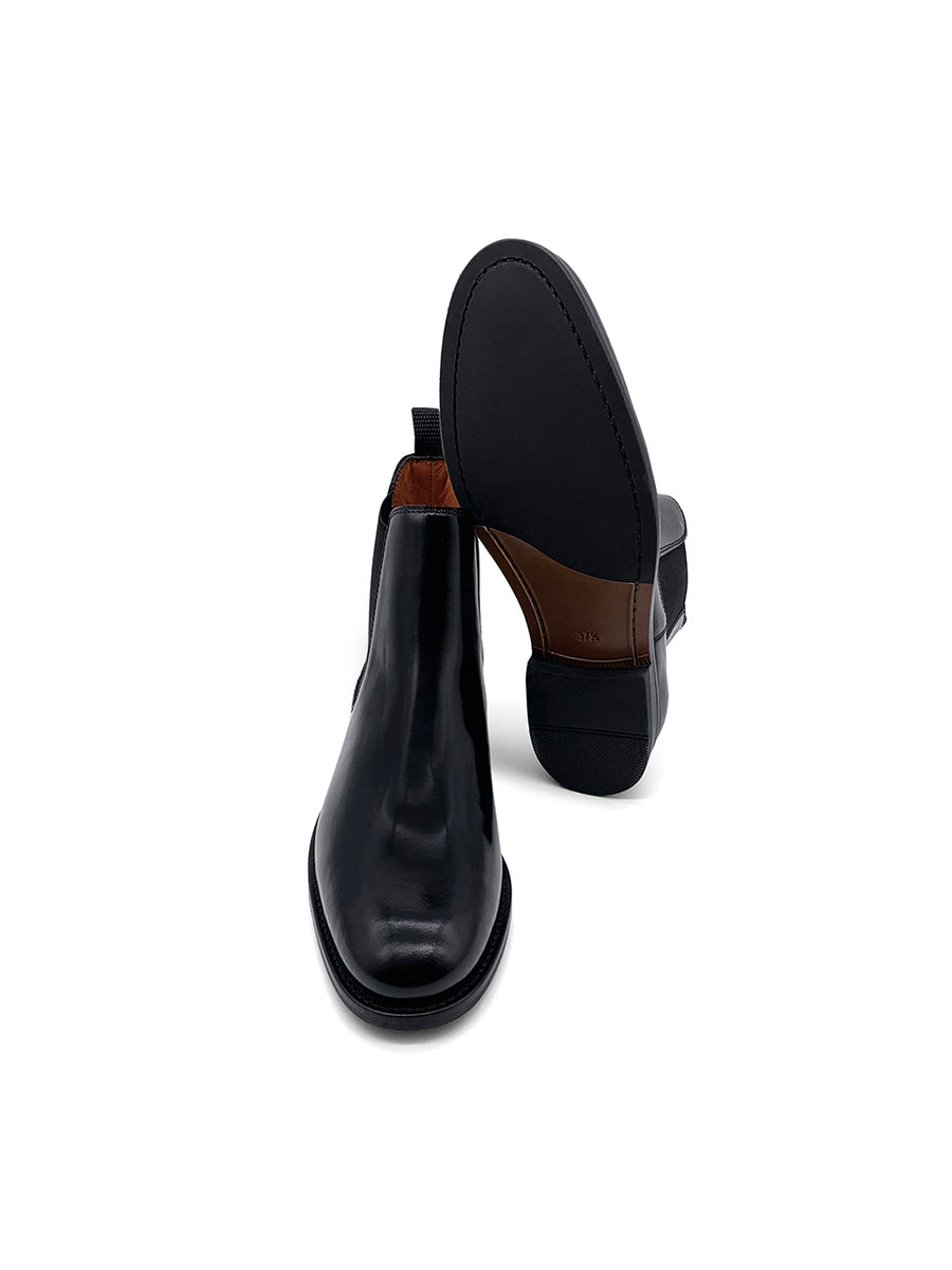 Damenschuh Cremona - Brushleder Schwarz