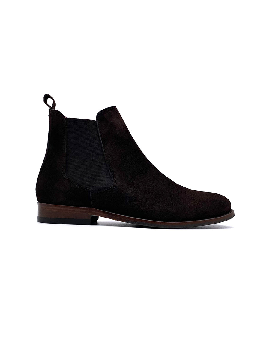 Damenschuh Cremona - Rauleder Dunkelbraun