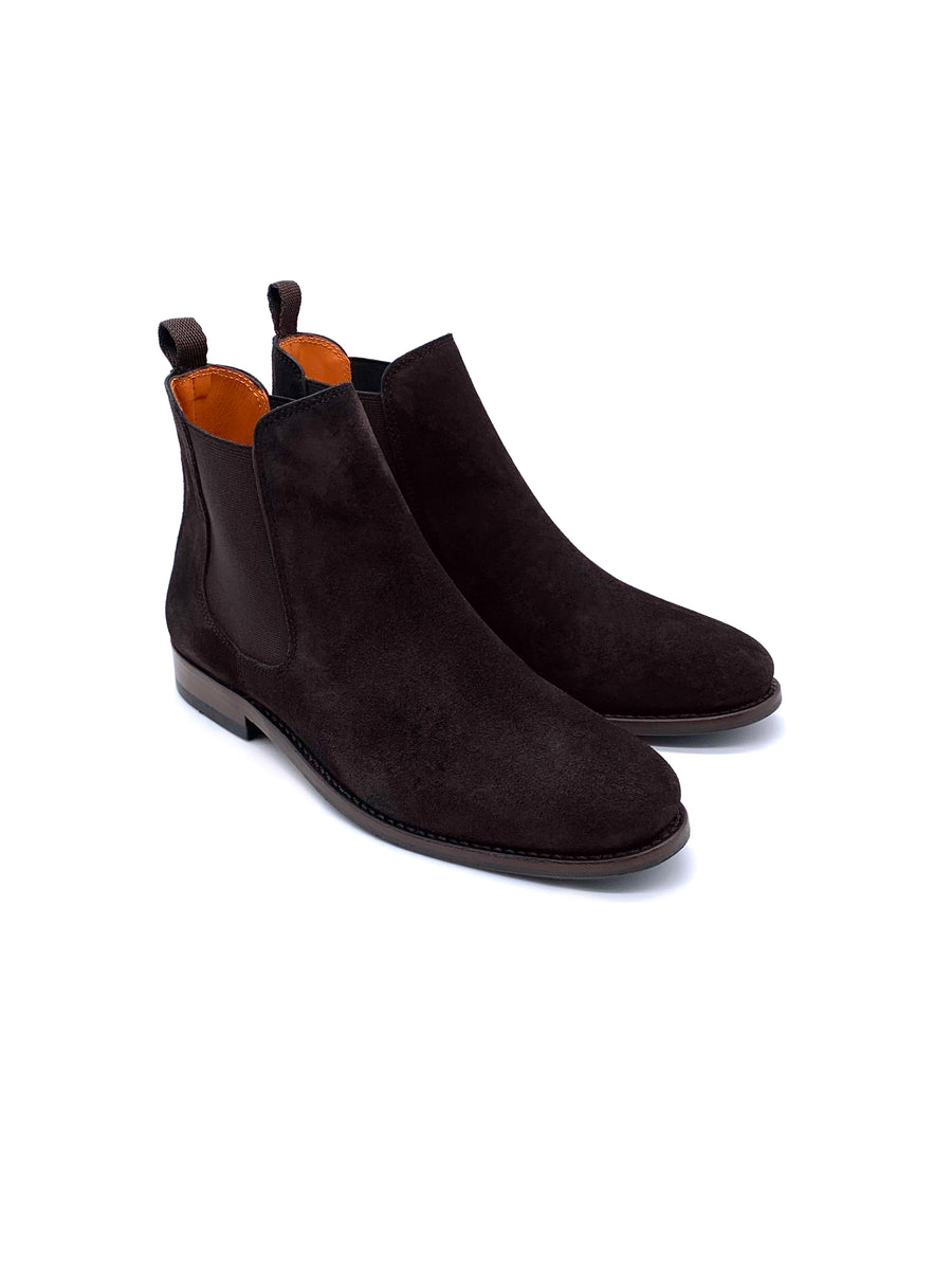 Damenschuh Cremona - Rauleder Dunkelbraun