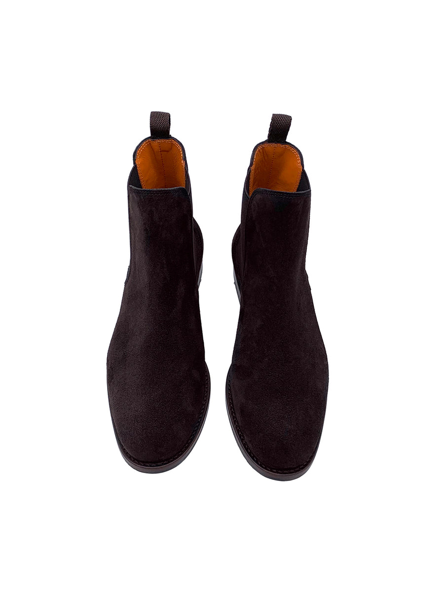 Damenschuh Cremona - Rauleder Dunkelbraun