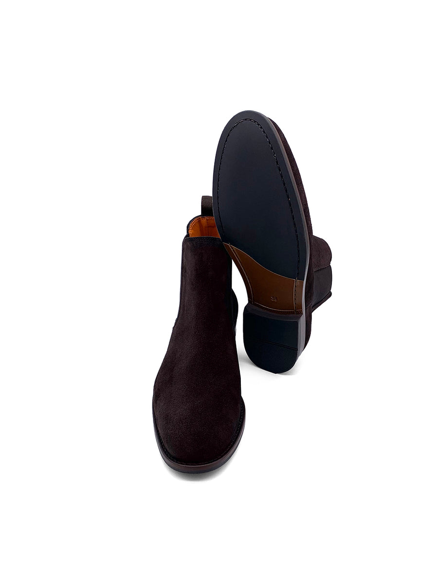 Damenschuh Cremona - Rauleder Dunkelbraun