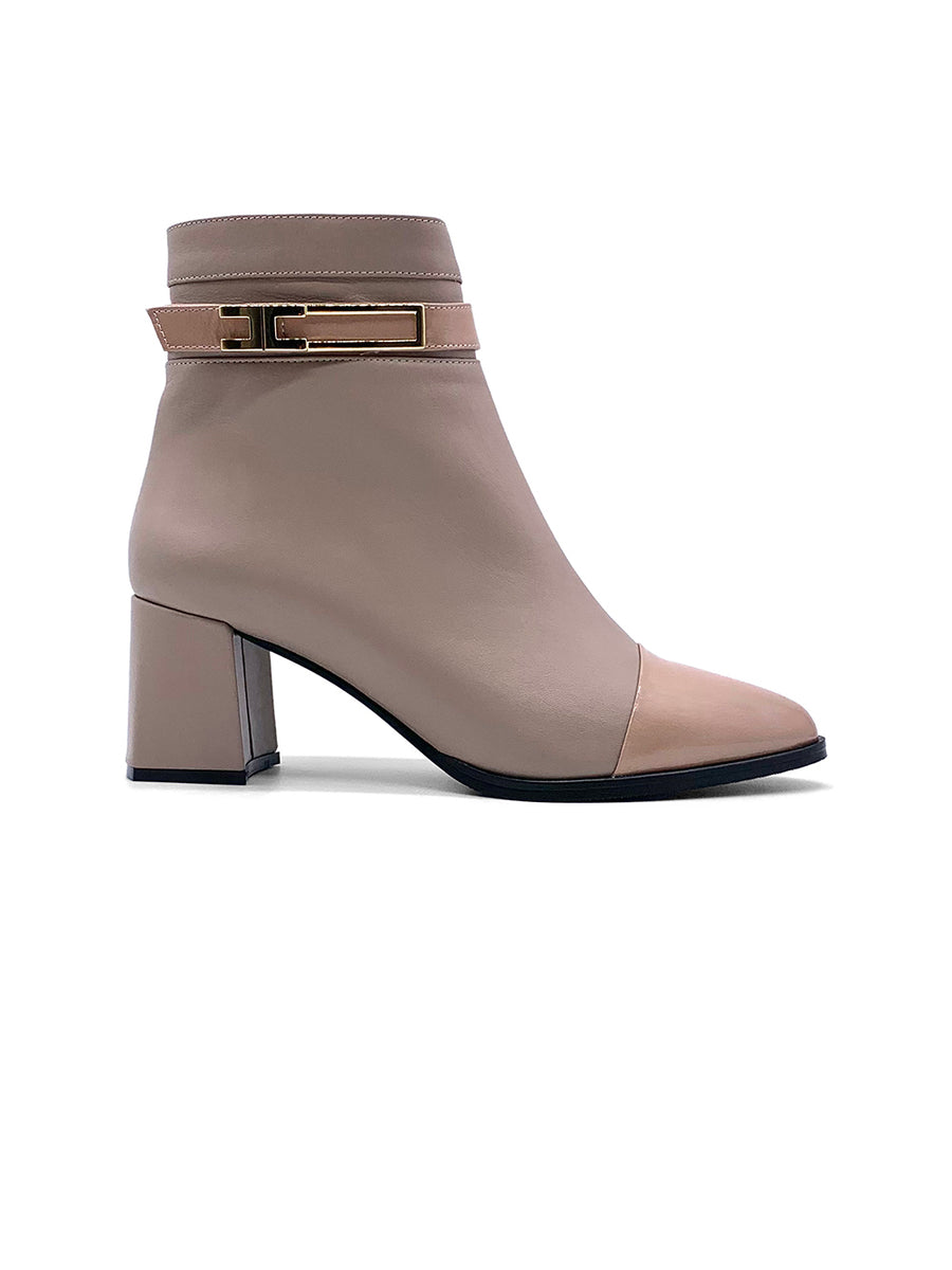 Damenschuh Verona - Kalbsleder Beige