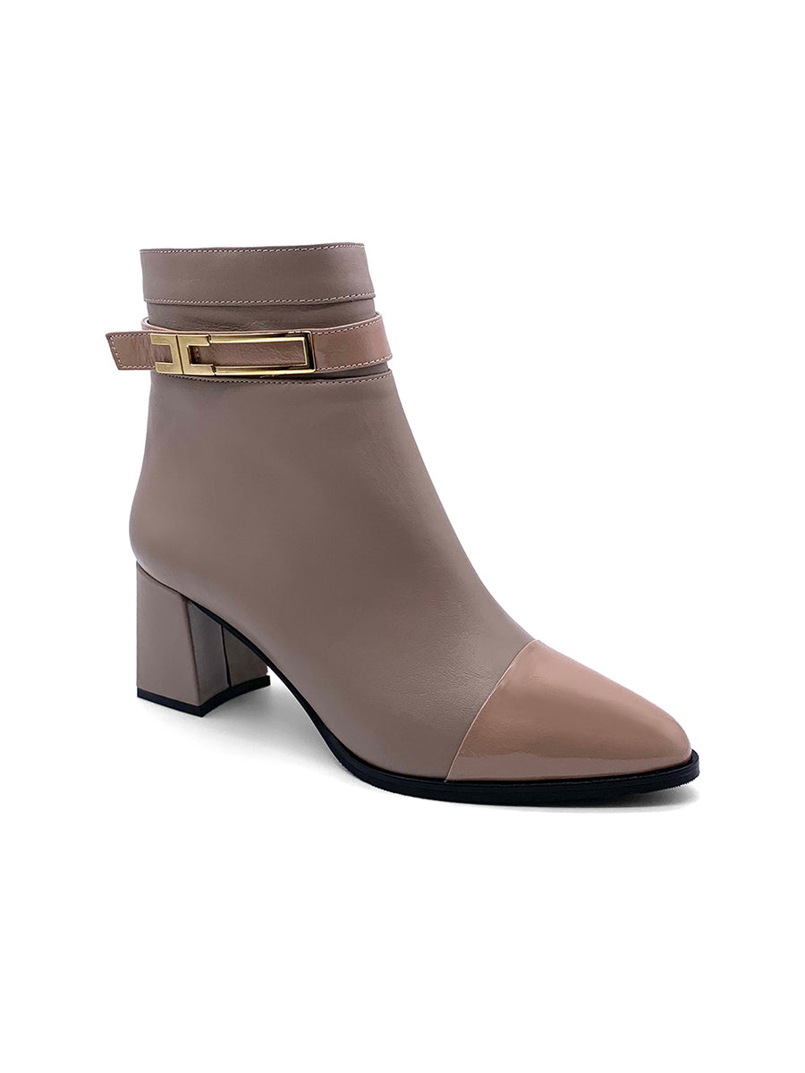 Damenschuh Verona - Kalbsleder Beige