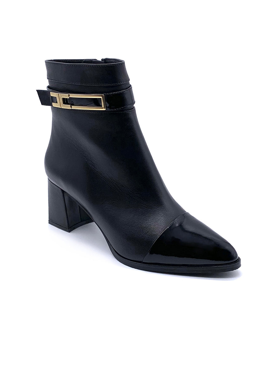 Damenschuh Verona - Kalbsleder Schwarz