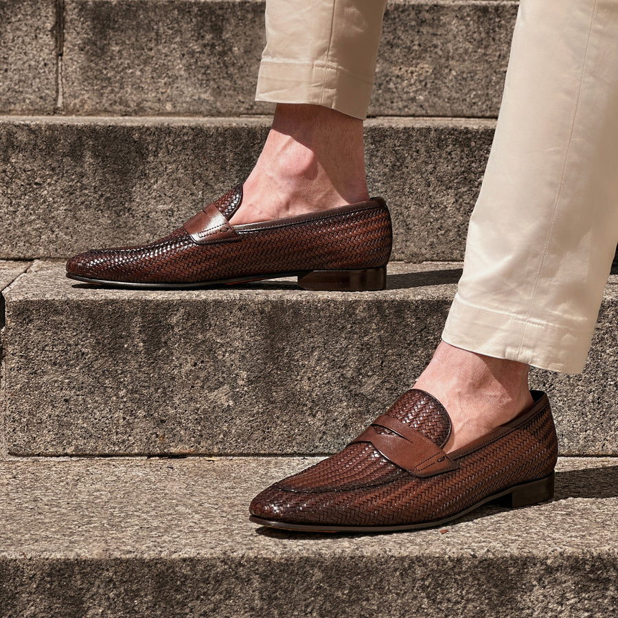 Kalbsleder Schuhe Imprägnieren Herrenschuhe Leder Geflochten