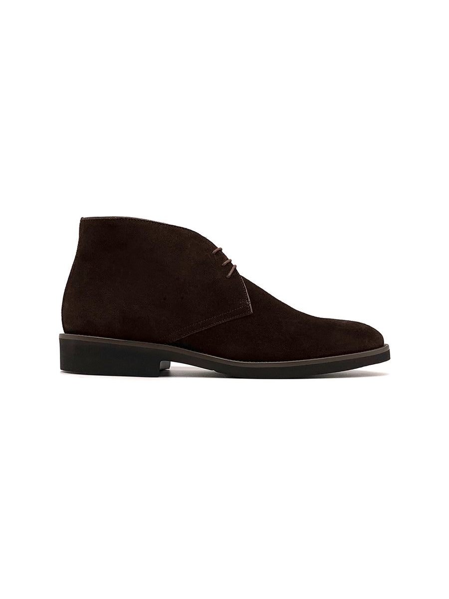 Herrenschuh Chukka - Rauleder Braun