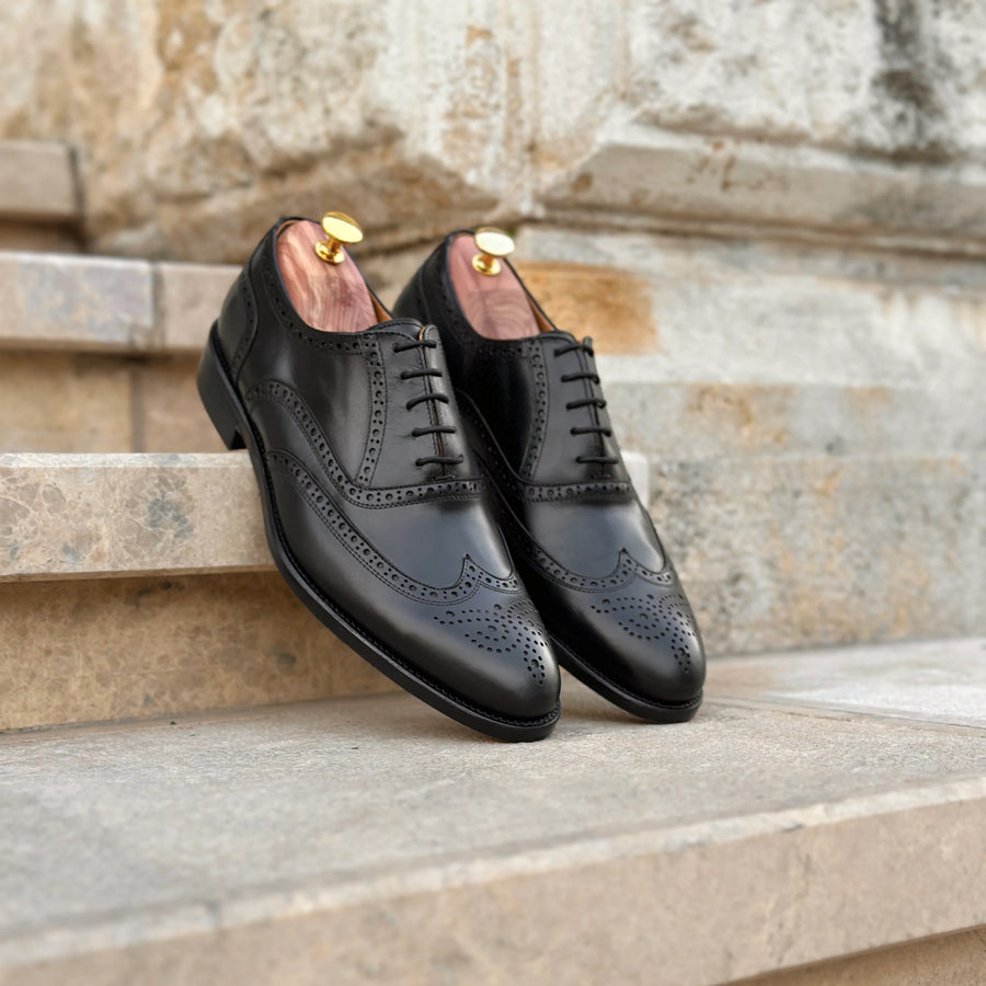 Herrenschuh Budapest Goodyear Welted - Kalbsleder Schwarz ( Limited Edition )