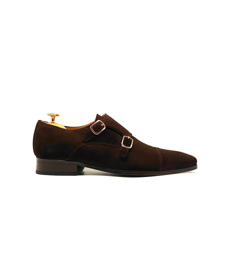 Herrenschuh Livorno - Rauleder Braun