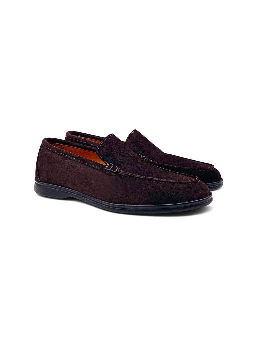 Herrenschuh Napoli - Rauleder Braun