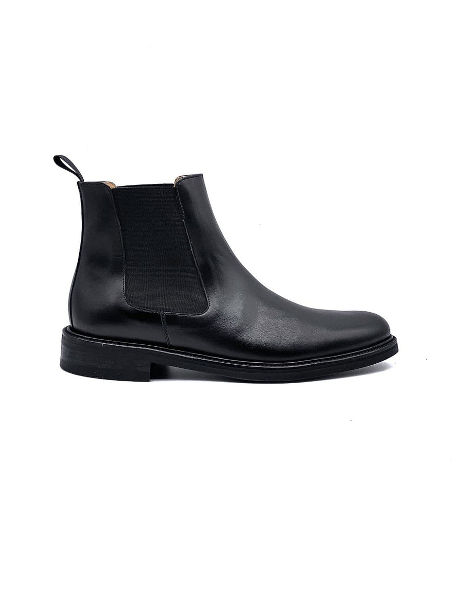 Herrenschuh Almeria - Kalbsleder Schwarz